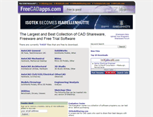 Tablet Screenshot of freecadapps.com